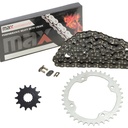 2007-2019 Yamaha Raptor 700 Chain And Sprocket Kit Black YFM700R