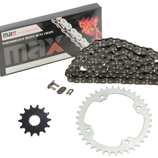 2007-2019 Yamaha Raptor 700 Chain And Sprocket Kit Black YFM700R