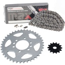 2003-2006 Kawasaki KSF400 A KFX400 Chain And Sprocket Kit Black