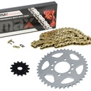 2003-2006 Kawasaki KSF400 A KFX400 Chain And Sprocket Kit Gold