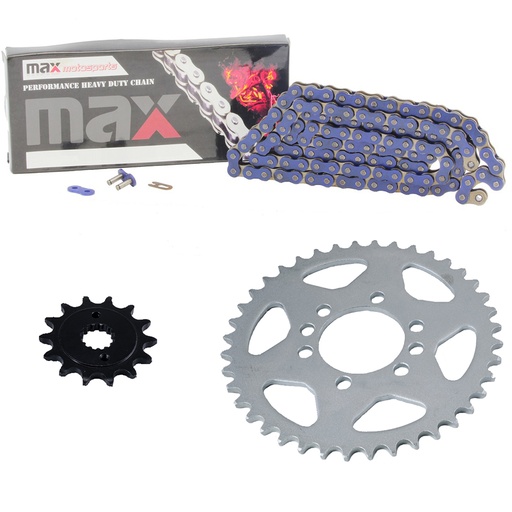 2003-2008 Suzuki LTZ400 Chain And Sprocket Kit Blue