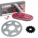 2003-2008 Suzuki LTZ400 Chain And Sprocket Kit Red