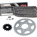 Black O Ring Chain And Sprocket Kit For 2003-2006 Kawasaki KSF400 A KFX400