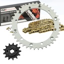 1988-2006 Yamaha Blaster 200 Chain And Sprockets Set YFS200 Gold