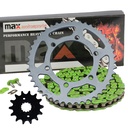 1989-2004 Yamaha Warrior 350 Chain And Sprocket Set Green