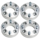 4x110 Wheel Spacers 1.5 Inch For Honda Suzuki Kawasaki Yamaha Polaris M10x1.25 Studs 76mm Hub Bore 4pcs