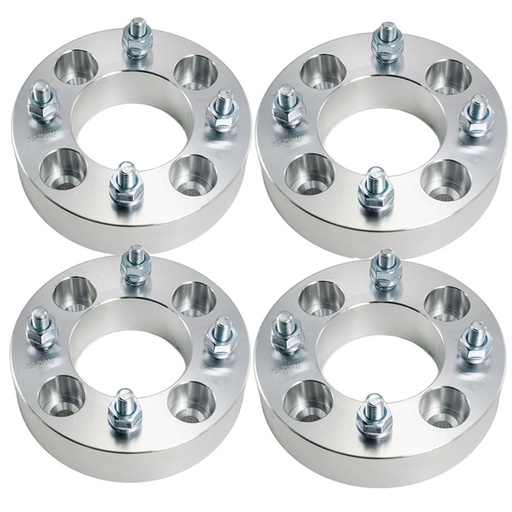 4x110 Wheel Spacers 1.5 Inch For Honda Suzuki Kawasaki Yamaha Polaris M10x1.25 Studs 76mm Hub Bore 4pcs