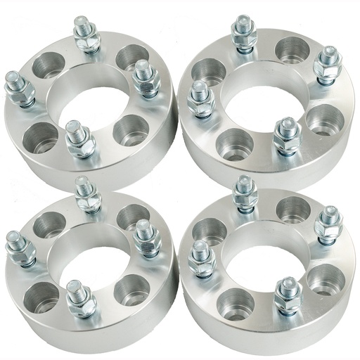 4x4 Wheel Spacers 1.5 inch Yamaha G16 G29 68.5mm Hub Bore M12x1.25 Studs 4pcs