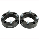 4x137 Wheel Spacers 2 inch M10X1.25 Studs 110mm Hub BoreFor Can Am Bombardier Renegade Commander ATV UTV Black 2pcs