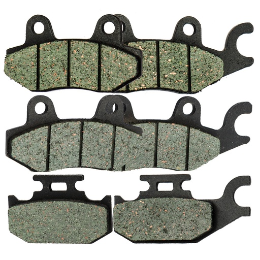 2004-2007 Yamaha Rhino 660 YXR660 Front Rear Kevlar Carbon Brake Pads