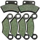 1996 1997 Polaris Sportsman 500 Front Rear Kevlar Carbon Brake Pads