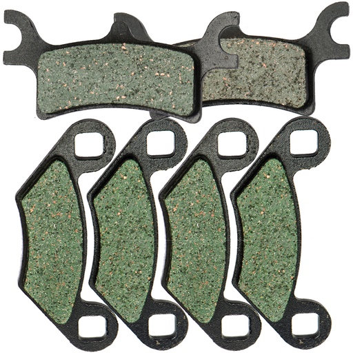 2003-2008 Polaris Sportsman 500 HO EFI Front Rear Kevlar Carbon Brake Pads