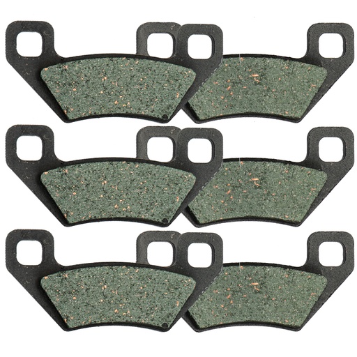 2005-2008 Arctic Cat 400 Front Rear Kevlar Carbon Brake Pads