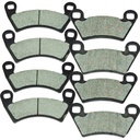 2013-2019 Polaris Ranger 900 XP Front Rear Kevlar Carbon Brake Pads