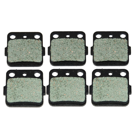 Front Rear Kevlar Carbon Brake Pads For 2001-2005 Yamaha Raptor 660 YFM