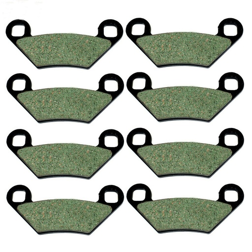 2016-2020 Polaris Sportsman 850 High Lifter Front Rear Kevlar Carbon Brake Pads