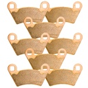 Front Rear Sintered Brake Pads For 2006 2007 Polaris Ranger 700 XP 4x4