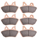 Front Rear Sintered Brake Pads For 2000-2007 Harley Davidson Touring Flhrci Road King Classic