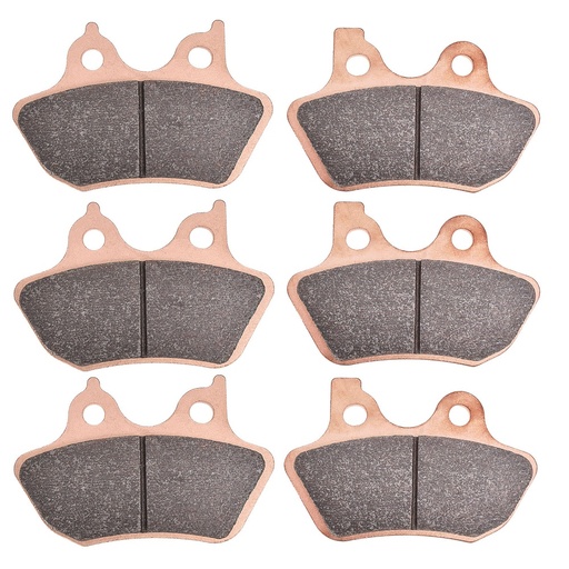 2000-2007 Harley Davidson Touring Flhrci Road King Classic Front Rear Sintered Brake Pads