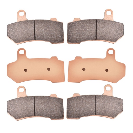 2008-2018 Harley Davidson Road King Classic FLHRC Street Glide FLHX Front Rear Sintered Brake Pads