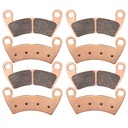 2010-2015 Polaris Ranger 800 EFI Front Rear Sintered Brake Pads