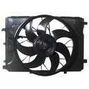 Radiator Cooling Fan Assembly For Mercedes E400 C250 SLK350 GLK350 DOHC 621-373