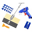 US Car Body Paintless Dent Repair Tool Hail Damage Repair Kit With 18 x Glue Pulling Tabs