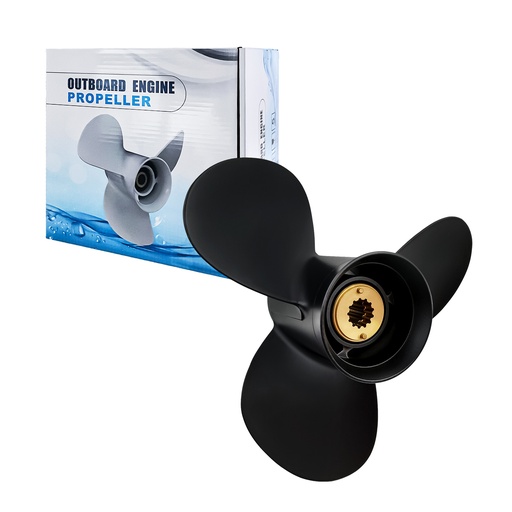 10 3/8 x 14 Aluminum Outboard Propeller Fit Mercury Enignes 25-70HP 3 Blade Replace 48-816706A45