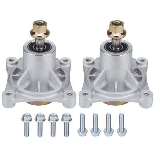 2x Spindle Assembly For Hustler 604214 Fit Raptor Models 42 52 inch Deck