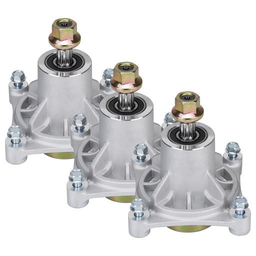 3x Hustler Raptor 52 Spindle Assembly Replace 604214