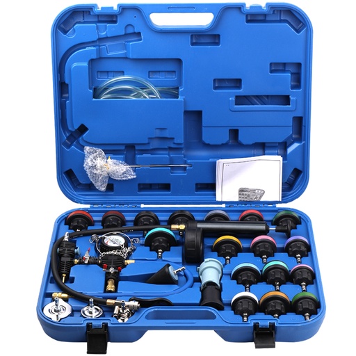 Radiator Pressure Tester Coolant Vacuum Purge And Refill Tool Kit 33pcs