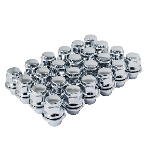 12 x 1.5 Mag Lug Nuts For Toyota Tundra 4Runner Tacoma Sienna 24pcs