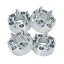 5x4.5 Hubcentric Wheel Spacers 2 inch 71.5mm Hub Bore 1/2"x20 Studs For Jeep Wrangler Liberty YJ TJ KJ 4pcs