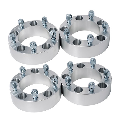 5x139.7 2 inch Wheel Spacers 5x5.5 108mm Hub Bore 1/2"x20 Studs For Ford F150 Jeep CJ5 CJ7 Dodge Ram 1500 4pcs