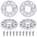 12mm 5x100 & 5x112 Hubcentric Wheel Spacers 57.1mm Hub Bore For Audi VW 4pcs