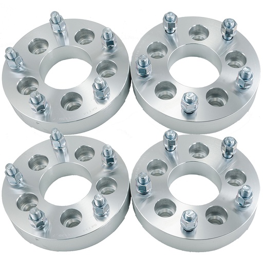 5x4.5 to 5x5.5 Wheel Adapters 1.25 inch 73mm Hub Bore For Jeep Liberty Wrangler Cherokee 4pcs