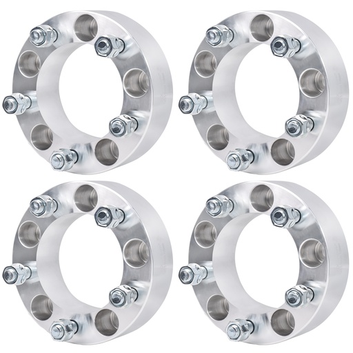 5 x 5.5 Wheel Spacers 5x139.7 2 inch 77.8mm Hub Bore 9/16"  Studs For Dodge Ram 1500 4pcs