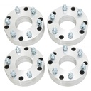 5x4.75 To 6x5.5 Wheel Adapters 5 To 6 Lug Conversion 2 inch 74mm Hub Bore 12x1.5 Studs 4pcs