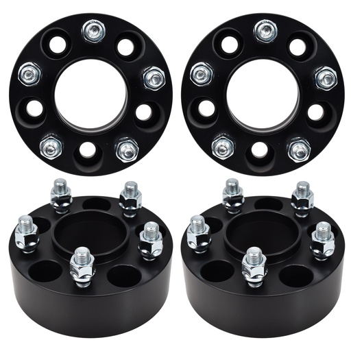 2 Inch 50mm Wheel Spacers For Jeep Wrangler TJ YJ XJ KJ ZJ MJ 5x4.5 (5x114.3)  71.5 Hubcentric 1/2x20 Studs 4pcs