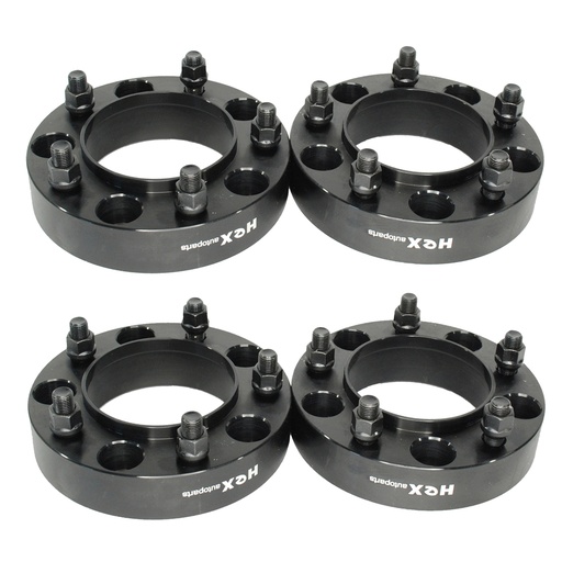 1.5 inch Hub Centric Wheel Spacers 5x150 For Toyota Land Cruiser Sequoia Tundra Lexus LX470 LX570 Black 4pcs