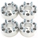 6x5.5 Hub Centric Wheel Spacers 2 inch 106mm Hub Bore 14mm x 1.5 Studs For Toyota Tacoma 4Runner 4pcs