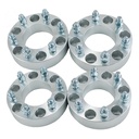 6x5.5 Wheel Spacers 1.5 inch 108mm Hub Bore 14mm x 1.5 Studs For Chevy Silverado 1500 Suburban Trucks 4pcs