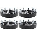 8x6.5 to 8x180 Wheel Adapters 1.5 inch 130mm Hub Bore M14x1.5 Studs For Chevy Silverado 2500HD 3500HD 4pcs