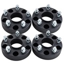 1.5 inch 5x5 Hub Centric Wheel Spacers For Jeep Wrangler Grand Cherokee Gladiator Dodge Durango 71.5mm Centerbore 14x1.5 Studs 4pcs