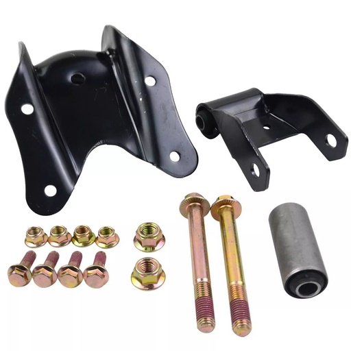 Rear Leaf Spring Shackle Bracket Hanger Kit For Ford F150 F250 F350 Bronco