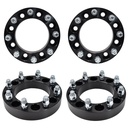 8x6.5 to 8x170 Wheel Adapters 1.5 inch 126.15mm Hub Bore 9/16"x18 Studs For Ford F250 Dodge Ram 2500 3500 4pcs