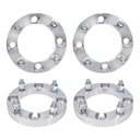 4x137 Wheel Spacers 1 inch 110mm Centerbore 12x1.5 Studs For Can am Maverick x3 Honda Talon Pioneer 1000 4pcs