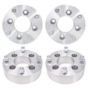 4x110 to 4x137 Wheel Adapters 2 inch 74mm Centerbore 10x1.25 Studs 4x110 Hub to 4x137 Wheel For Honda Foreman 4pcs