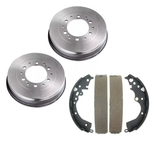 Rear Brake Drums Shoes For 2005-2019 Toyota Tacoma 4WD