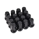 Black 10x1.25 Tapered Lug Nuts For Honda Yamaha Kawasaki Can Am Polaris 16pcs